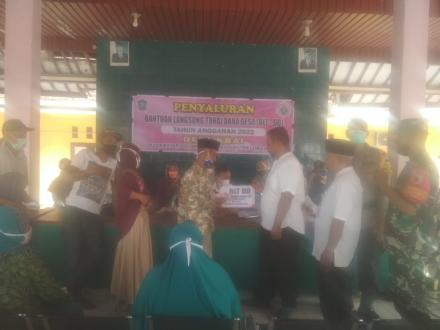 Pembagian BLT DD Desa Krai